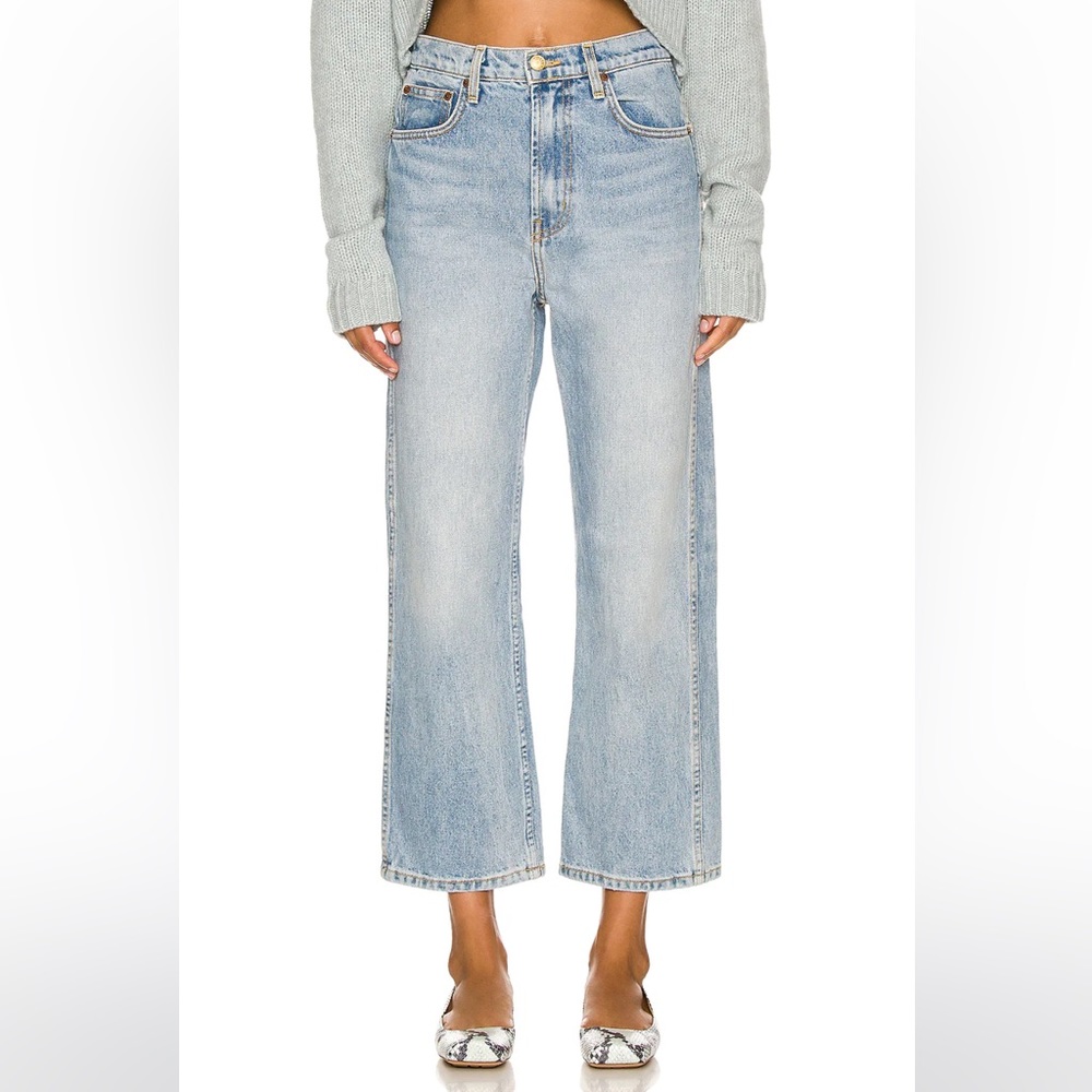 B Sides “Plein High Straight” Jeans